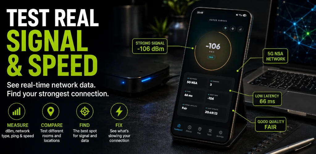 Super Signal: Fast 5G / 4G screenshot